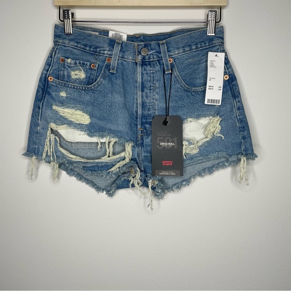 🆕 Levi's | 501 High Rise Short - Picture 3 of 10